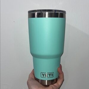 YETI Seafoam Stainless Steel Tumbler